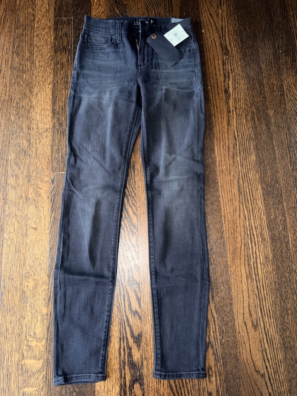 Lucky Brand Women's Skinny Jeans in Black Wash Brooke legging 24 midrise